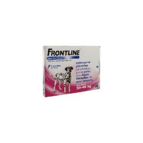 Frontline Spot-On Chien L 20-40 kg 4 Pipettes