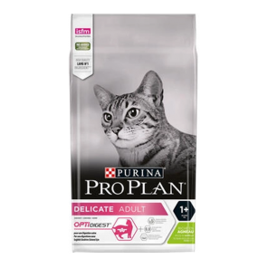 Purina pro plan croquettes chat delicate adult agneau 1.5kg