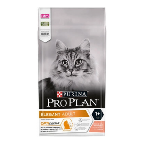 Purina pro plan chat elegant adult optiderma saumon 1.5kg