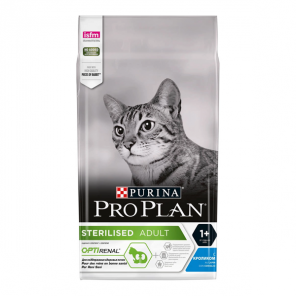 Purina pro plan adult croquettes sterilised optirenal dinde lot de 8x400g