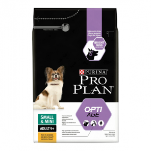 Purina pro plan chien small & mini adult 9+ optiage poulet 3kg