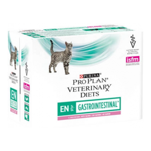 Purina pro plan chat feline en st/ox gastrointestinal saumon 10x85g