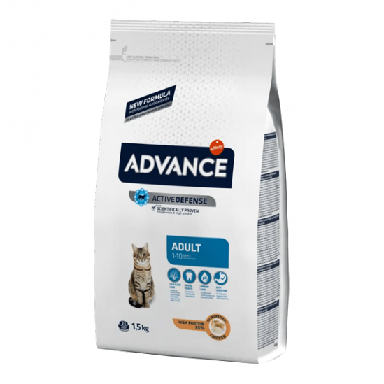 Advance chat croquettes adulte poulet 1,5kg