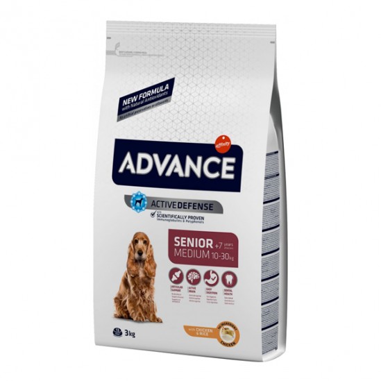 Advance Senior medium chien + de 7ans 12kg