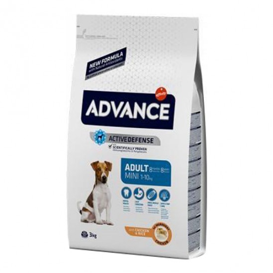 Advance Adult mini chien de 8 mois à 8 ans 3kg