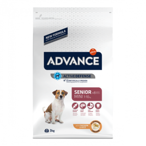 Advance Senior mini chien de 8 ans et + 3kg