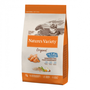 Nature´s Variety Original saumon pour le chat stérilisé 7kg