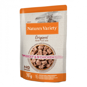 Nature´s Variety Original pâtée boeuf et poulet pour chat 70gr