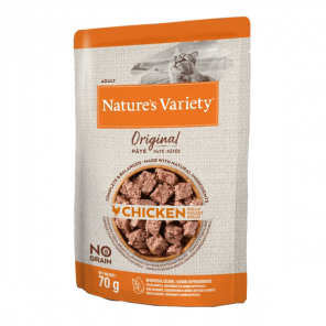 Nature's Variety Original chat mini-adulte pâtée poulet sans céréales 70gr