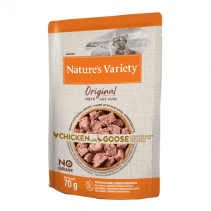 Nature's Variety Original chat adulte moyen pâtée poulet et oie sans céréales 70gr