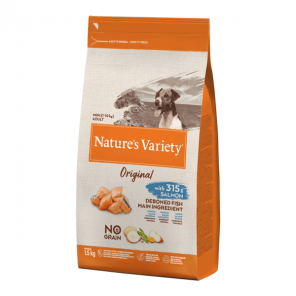 Nature´s Variety Original mini saumon pour chien adulte 1,5kg