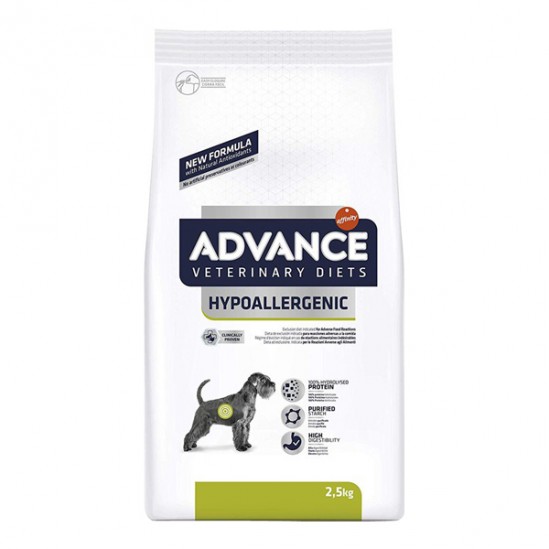 Advance Veterinary diets Hypoallergenic chien 2.5kg