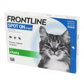 Frontline spot-on chat 4 pipettes