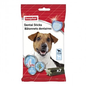 Beaphar Dental Sticks 7 bâtonnets dentaires grand chien