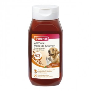 Beaphar Zalmolie huile de Saumon chien et chat 430ml