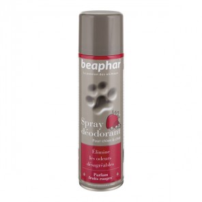 Beaphar Spray déodorant parfum fruits rouges chien et chat 250ml