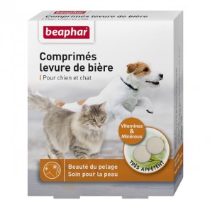 Beaphar comprimés levure de bière pour chien et chat 65gr