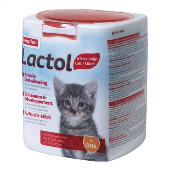 Beaphar Lactol, lait maternisé pour chaton 250gr