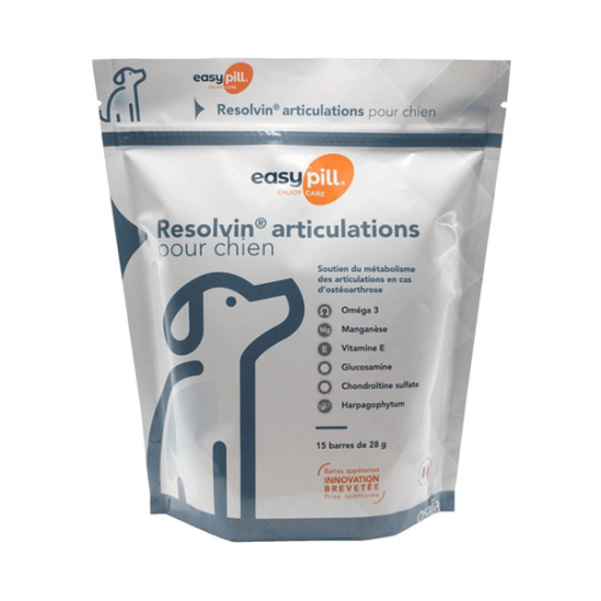 Osalia Easypill Resolvin articulation pour chien 6 barres de 28gr