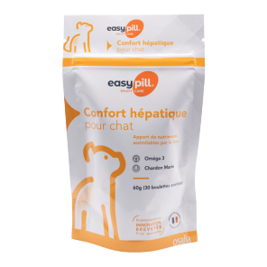 Osalia Easypill confort hépatique pour chat 60gr