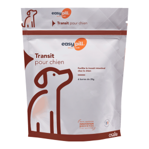 Osalia Easypill Transit pour chien 6 barres de 28gr