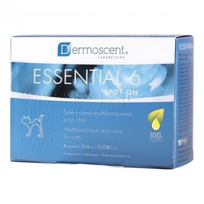 Dermoscent Essentiel 6 chat spot-on 4 pipettes x 0,6 ml