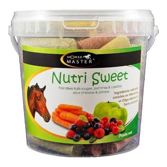 Horse Master Nutri Sweet friandises multisaveur pour cheval 20kg