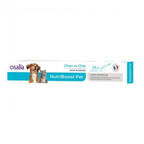 Osalia Nutriboost Pet chien et chat 15ml