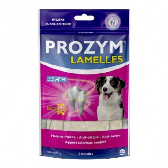 Ceva Prozym L pour chien 15 à 25kg - 5 lamelles à mâcher