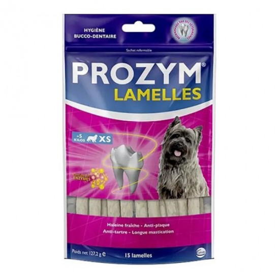 Ceva Prozym XS pour chien moins 5kg - 15 lamelles à mâcher