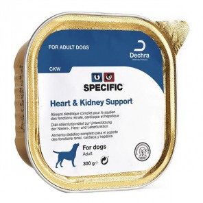 Specific CKW Heart & Kidney Support chiens adultes 6x300gr