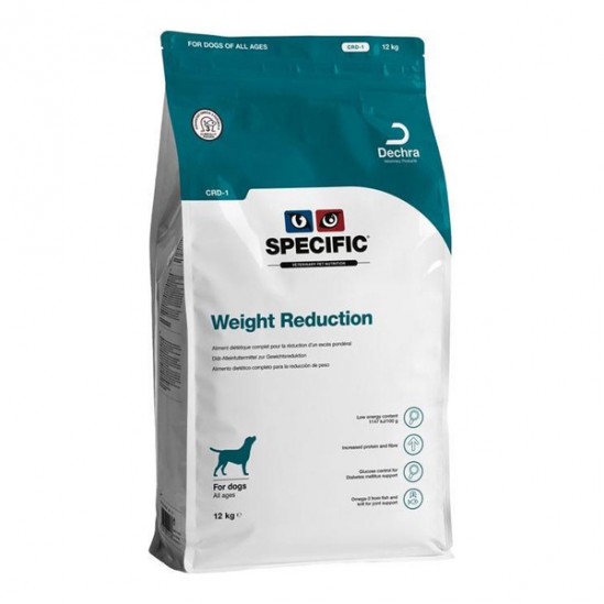 Specific CRD-1 Weight Reduction pour chiens adultes 12kg