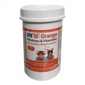 Osalia Vit'I5 Orange pour chien et chat moins de 8 ans 600gr