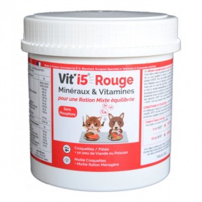 Osalia Vit'I5 Rouge pour chien et chat 600gr