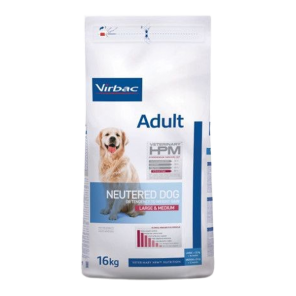 Virbac HPM Adult Neutered large et medium 16Kg