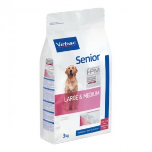 Virbac HPM Senior Dog large & medium croquettes 12kg