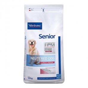 Virbac HPM Senior Neutered Dog large & medium croquettes 12kg