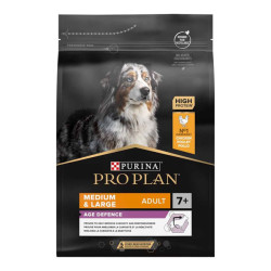 Purina Pro Plan Age Defense chien chien sénior moyenne et grande race croquettes poulet 14kg