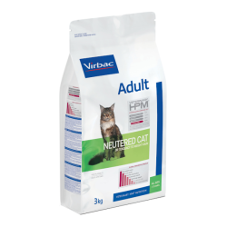 Virbac Veterinary HPM croquettes chats adultes stérilisés 3kg