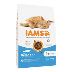 Eukanuba IAMS Advanced Nutrition croquettes au poisson de mer chat adulte 10kg