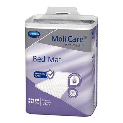 Hartmann MoliCare Premium 8 gouttes Bed Mat 60 x 60cm 30 pièces