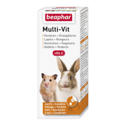 Beaphar Multi-Vit lapins et rongeurs 50ml