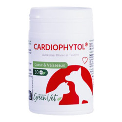 Greenvet Cardiophytol cardio-vasculaire chat et chien 30 comprimés