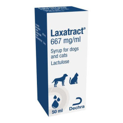 Dechra Laxatract sirop chiens et chats 50ml