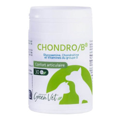 Greenvet Chondro-B articulation chien et chat 30 comprimés