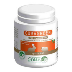 Greenvet Cobagreen PRO Vitamines B et C cobayes et petits rongeurs 100gr