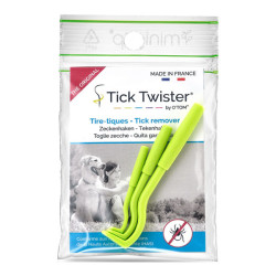 H3D Tick Twister O'Tom sachet de 3 crochet à tiques