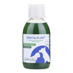 GreenVet Dentalplak arôme poulet pour chien et chat 250ml