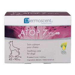 Dermoscent Atop 7 Spot-on chiens 20-40kg 4 pipettes de 2,4ml