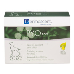 Dermoscent PYOspot chien 20-40kg 4 pipettes de 2,4ml